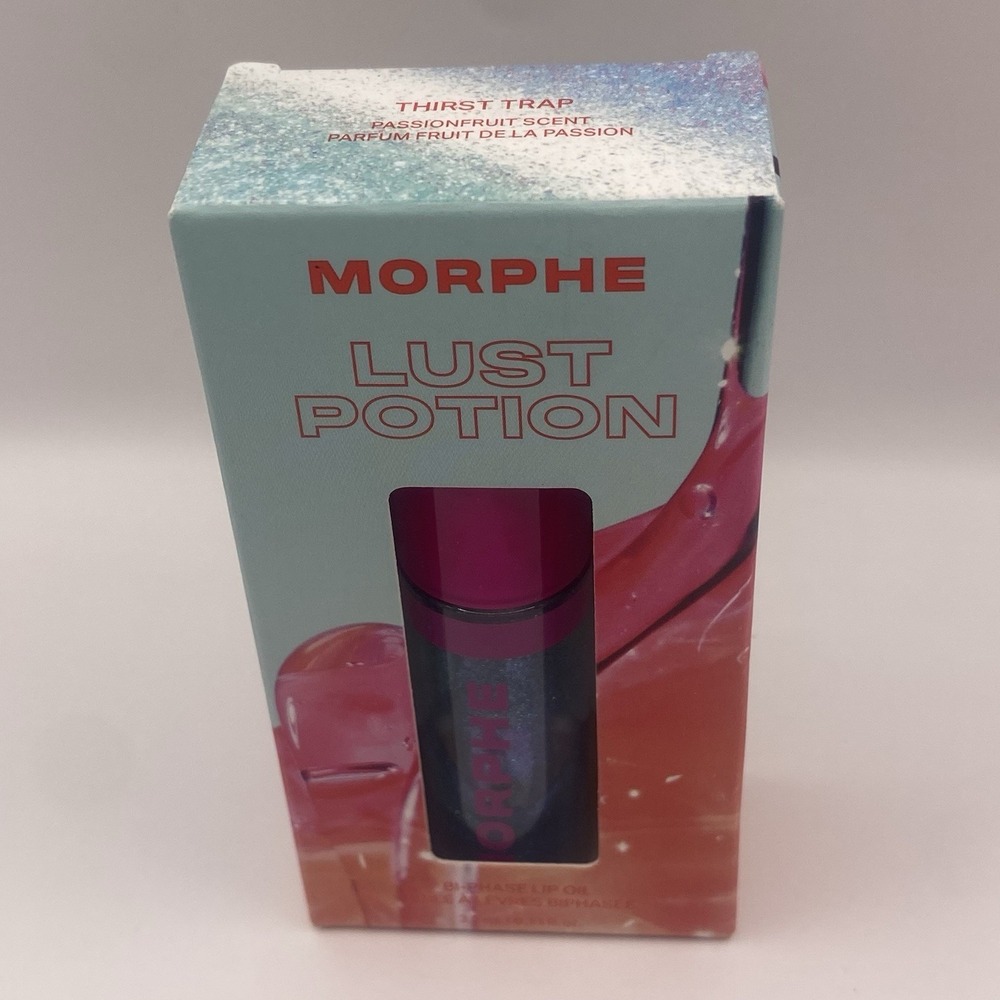 Morphe Lust Potion Bi Phase Lip Oil Gloss THIRST TRAP‎ 3.2mL / 0.11 fl oz NIB